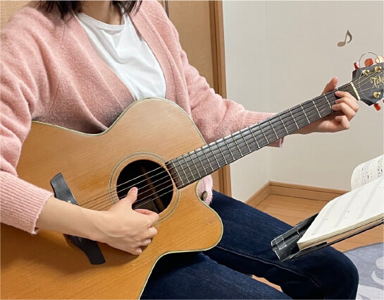 たかい音楽教室のコース概要・料金　ギター教室・ウクレレ教室